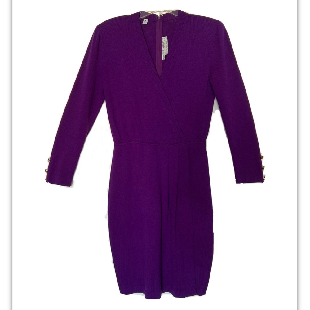 St John Collection by Marie Grey 80’s Vintage Knit Dress